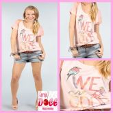 5030-Blusa Estampa Pássaro
