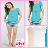5078-Blusa com corte Bordado